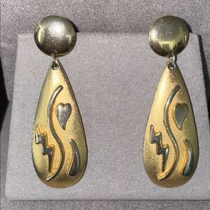 Abstract Dangle Earrings